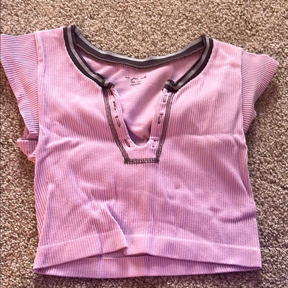 urban outfitters go for gold pink top